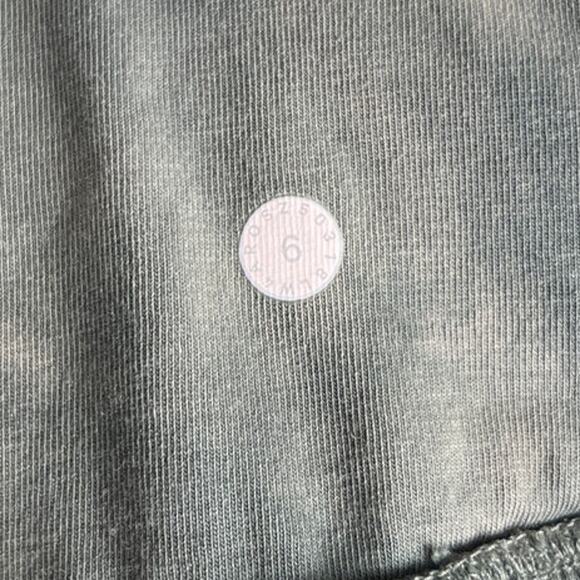 Lululemon Scuba Hoodie Light Cotton Fleece Shibori Misty Meadow Deep Ivy Size 6 - Picture 5 of 6